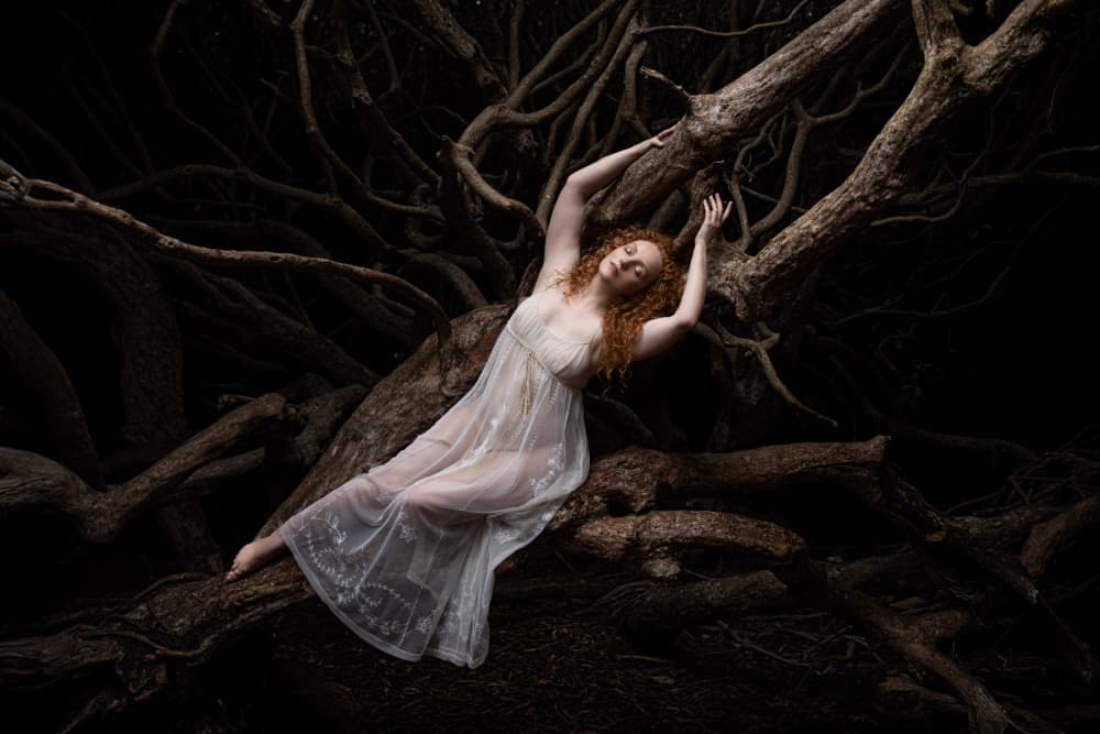 Dreamer In Roots by Jan Slotboom — canvas wall art