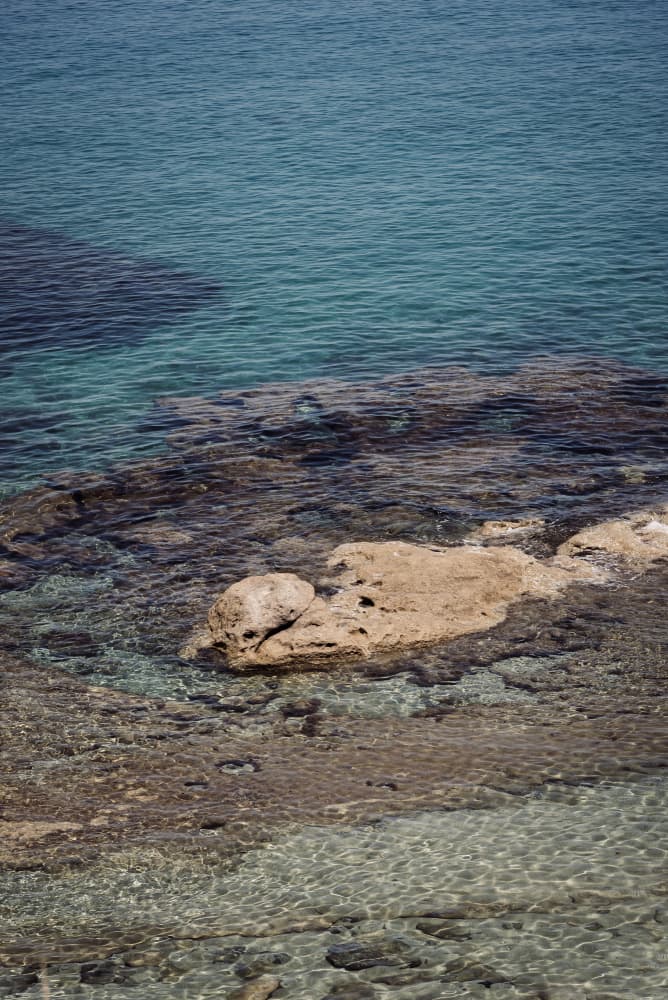 Shallow Turquoise Waters by Photolovers — canvas wall art