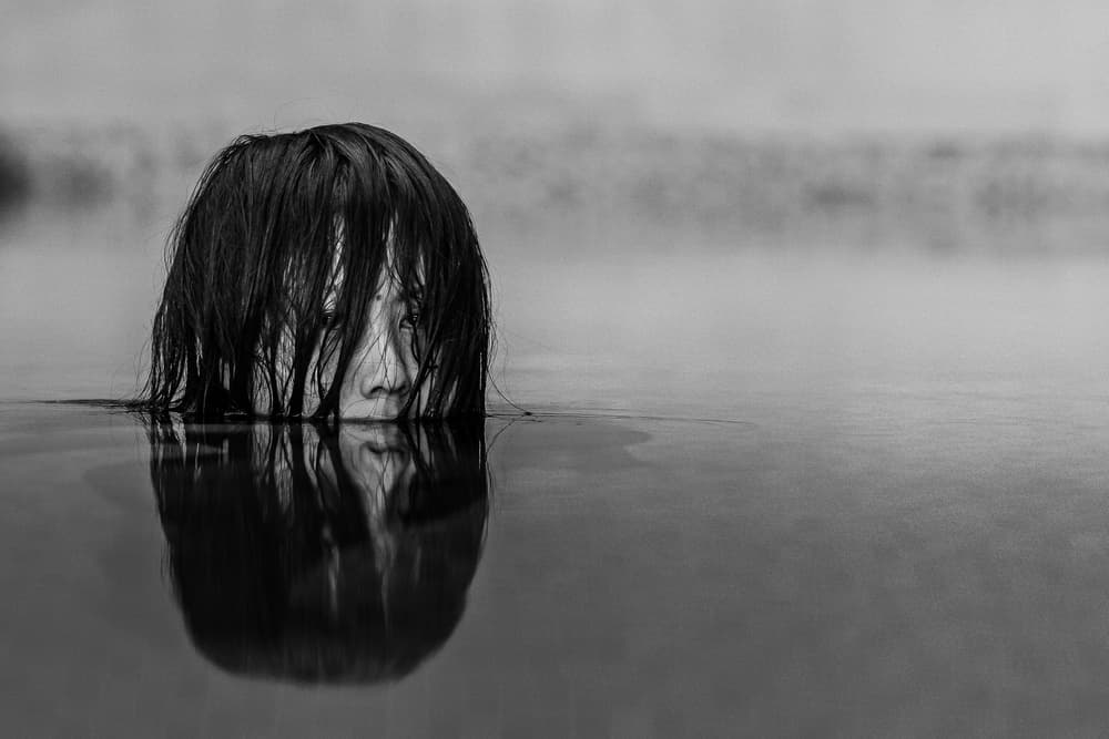 Mysterious Water Portrait by Thanakorn Chai Telan — canvas wall art