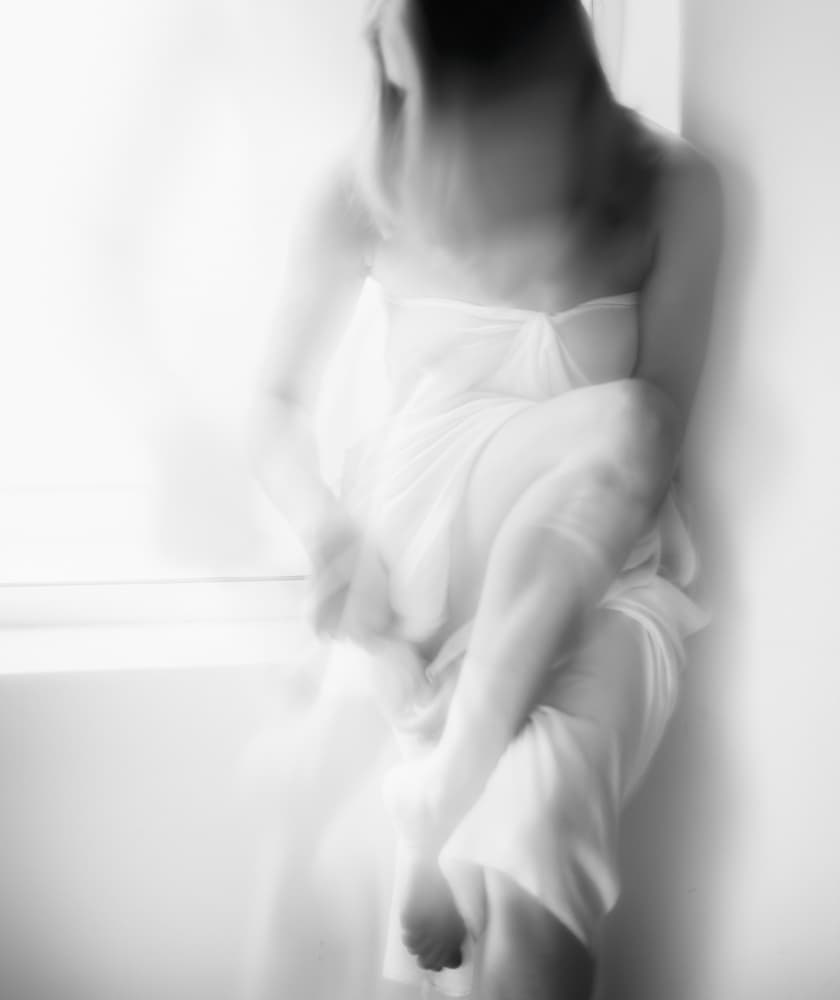 Soft Light Contemplation by Charlaine Gerber — canvas wall art