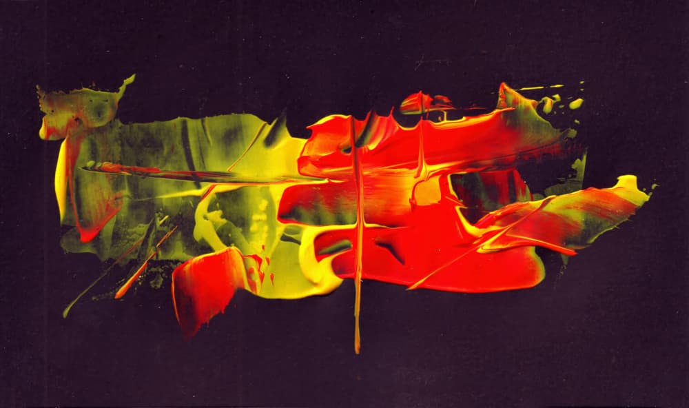 Vibrant Abstract Strokes by Rafal Kulik — canvas wall art