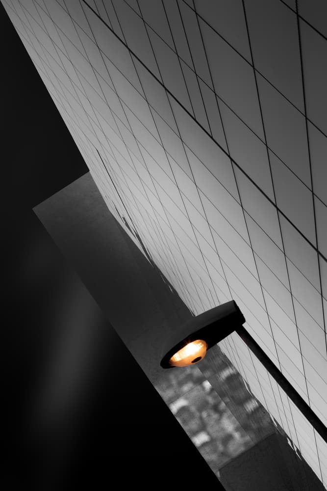 Urban Night Glow by Jeroen van de Wiel — canvas wall art
