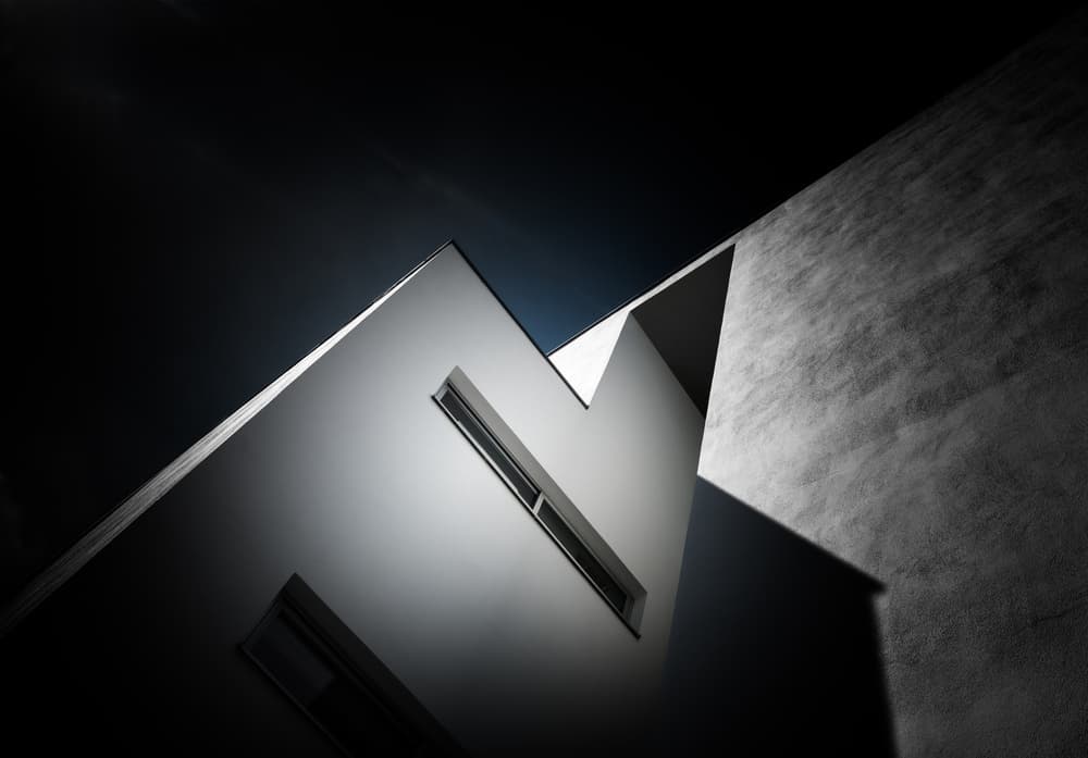 Modern Architectural Contrast by Harry Verschelden — canvas wall art