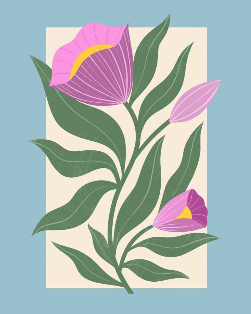 Fleur by Melissa Donne — canvas wall art