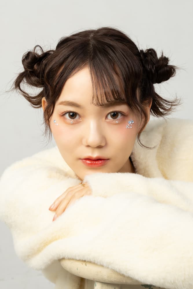 Sweet Space Buns Portrait by h112o1 — canvas wall art