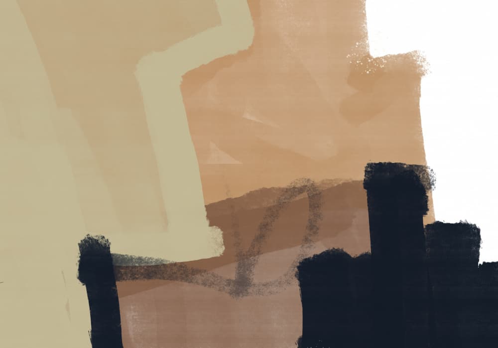Abstract Urban Horizon by Nilesh Kulkarni — canvas wall art