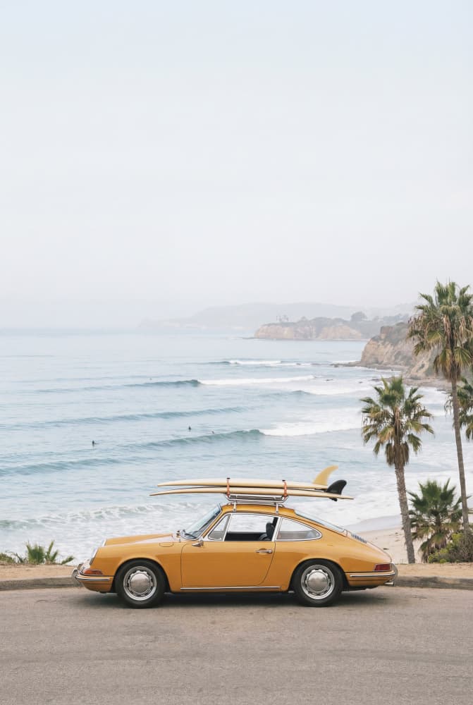 Porsche Coast by Kathrin Pienaar — canvas wall art