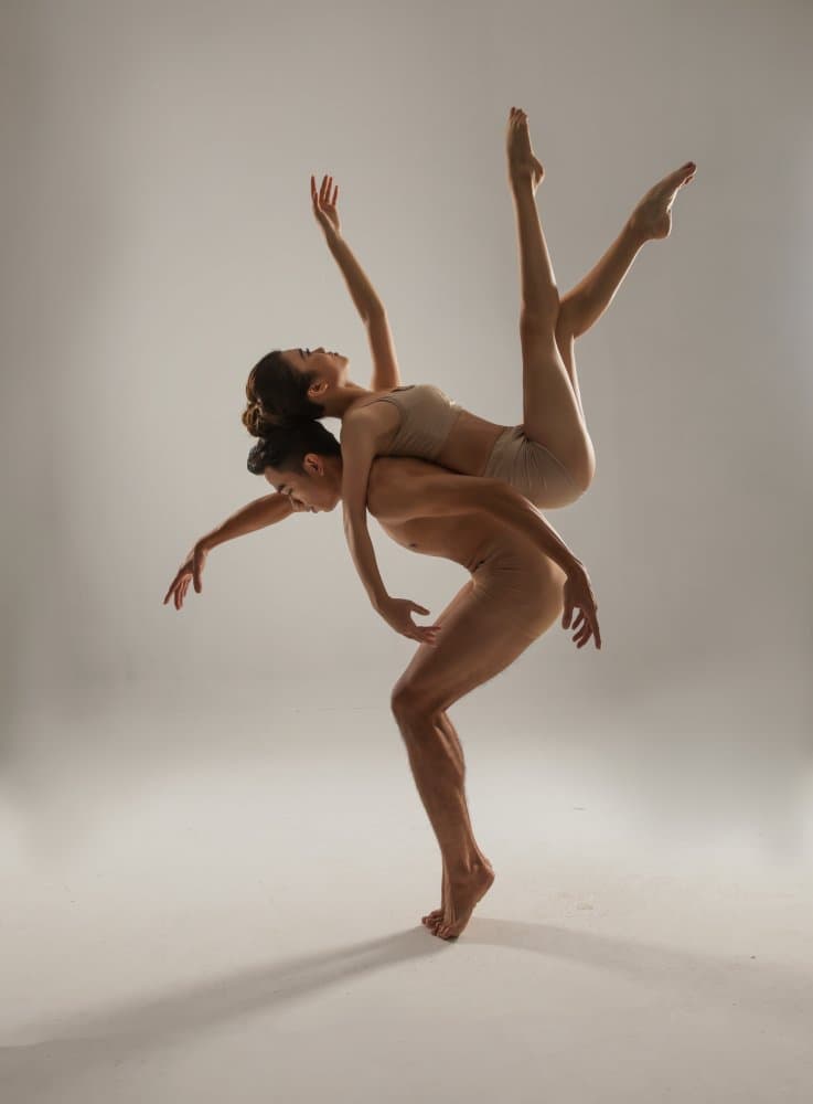 Dancers In Balance by Nguyen Tan Tuan — canvas wall art
