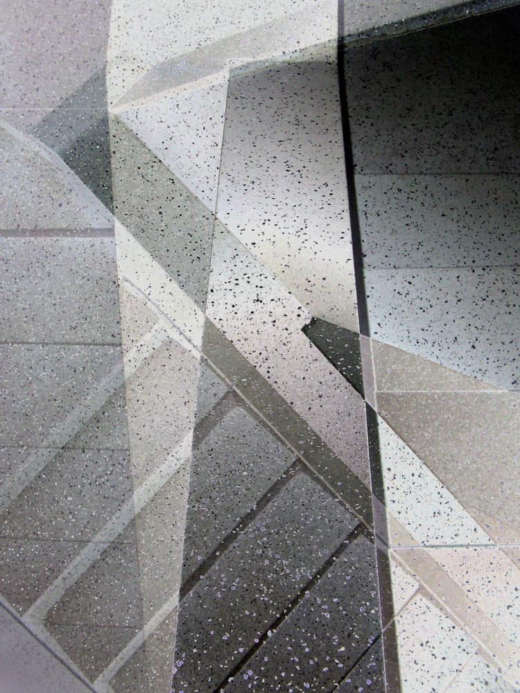 Geometric Light Play by Claudio Boczon — canvas wall art