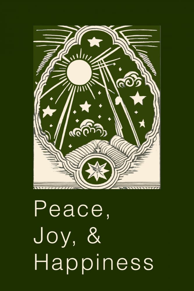 Ornate Celestial Peace by casa cartissi — canvas wall art
