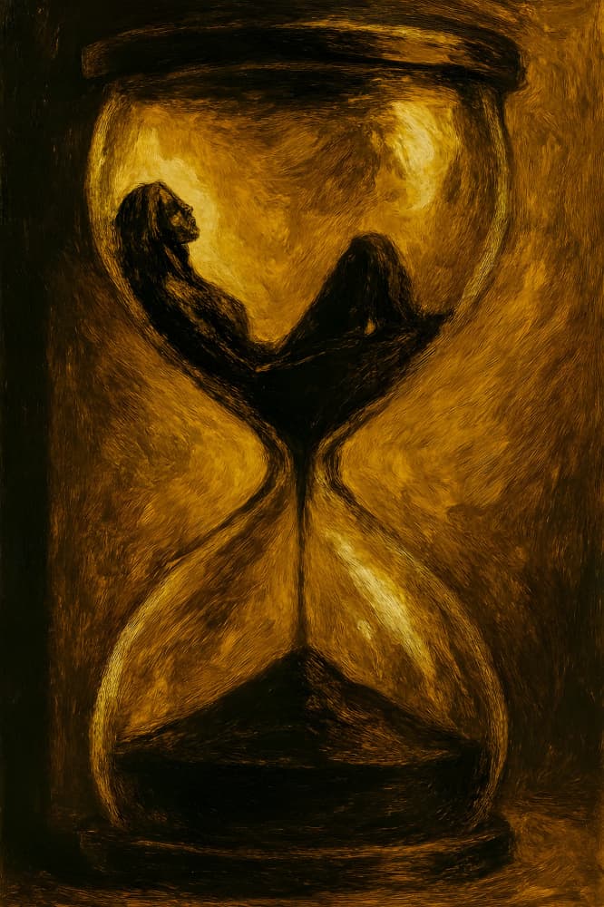 Trapped In Time by HUGO — canvas wall art
