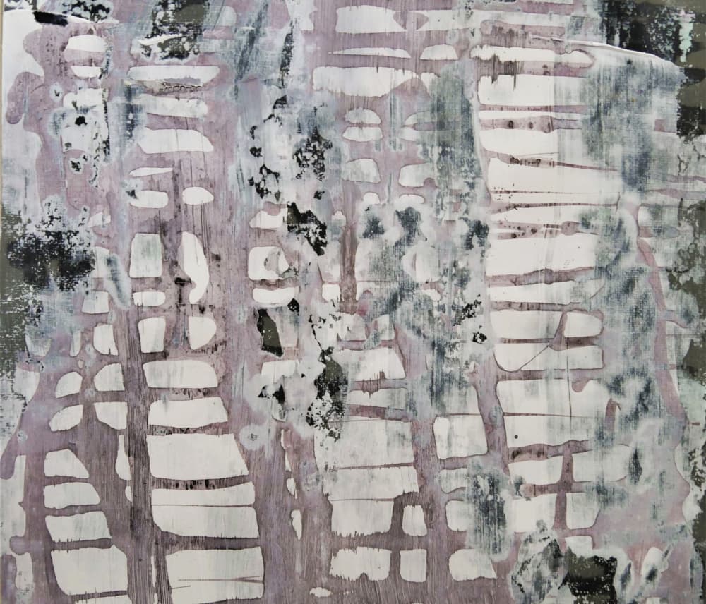 Gritty Urban Abstract by Doris Schmitz — canvas wall art