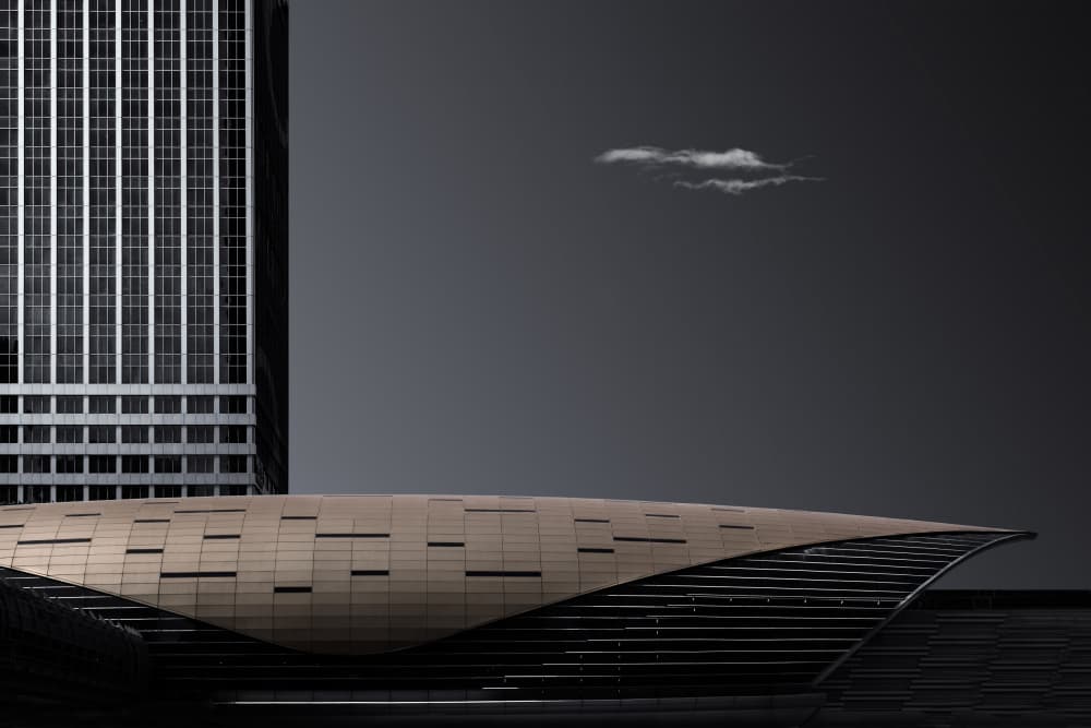 Sleek Urban Architecture by Rolf Endermann — canvas wall art