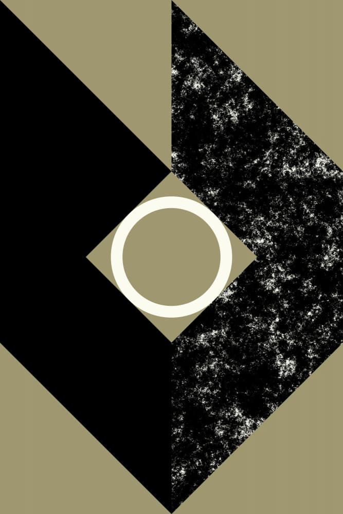 Modern Abstract Geometry by Petr Strnad — canvas wall art