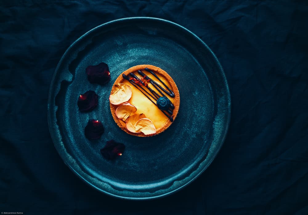 Delicious Moody Tart by Karina Aleksandrova — canvas wall art