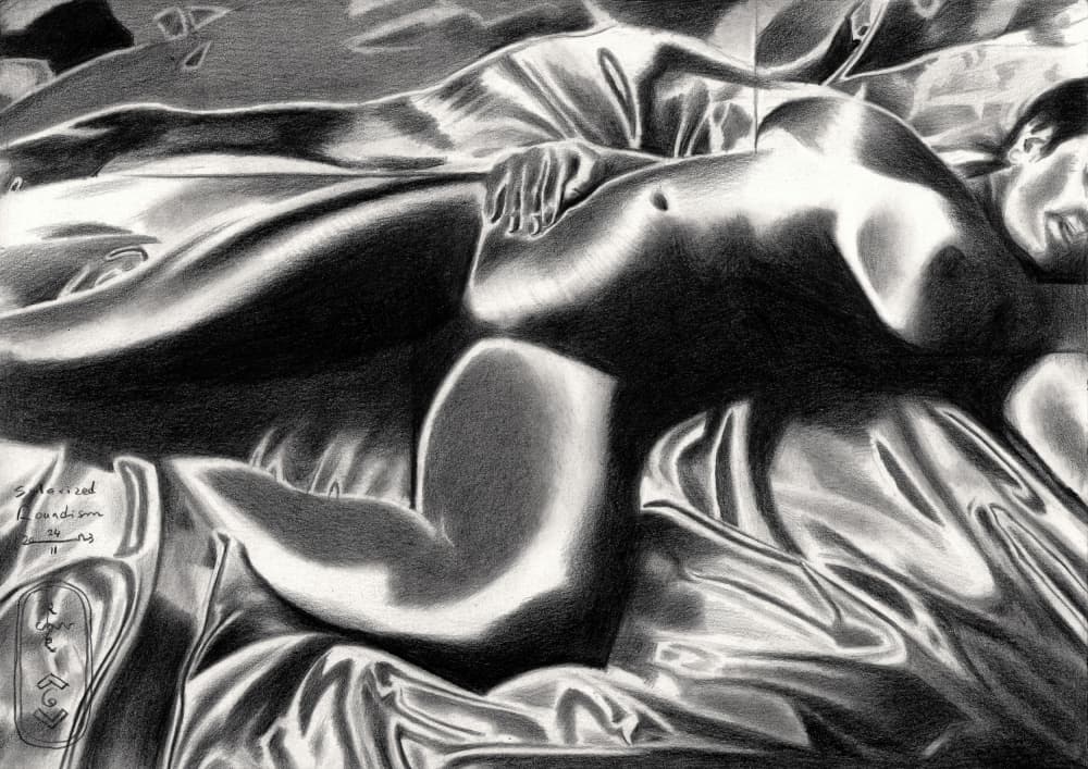 Solarized Roundism - 24-02-23 by Corné Akkers — canvas wall art