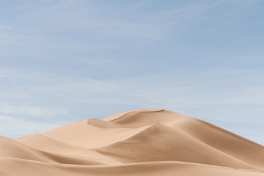 Serene Desert Dunes by Photolovers — canvas wall art