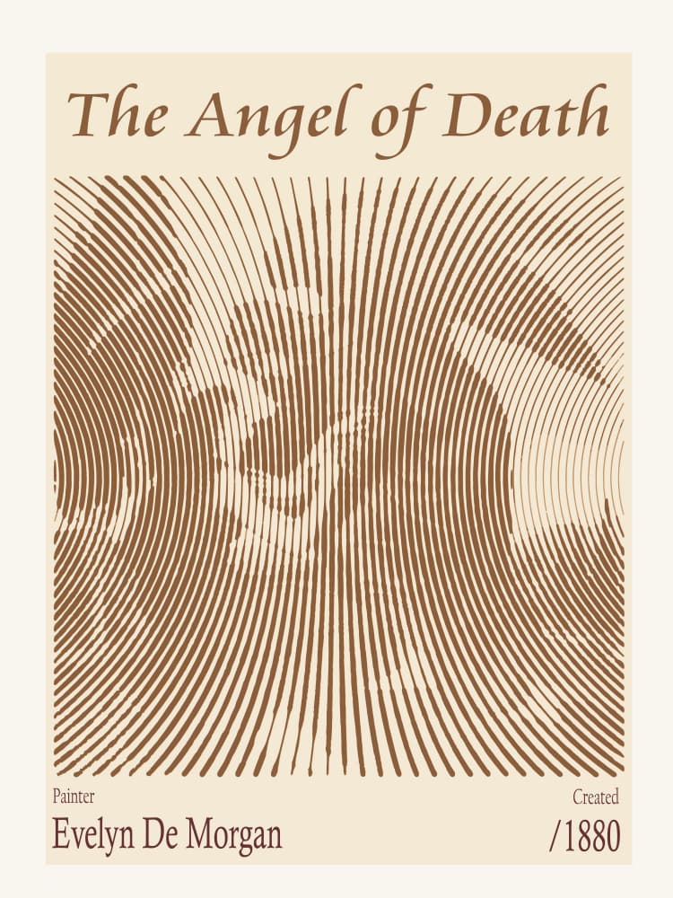 Angel's Solemn Embrace by Doa Project — canvas wall art