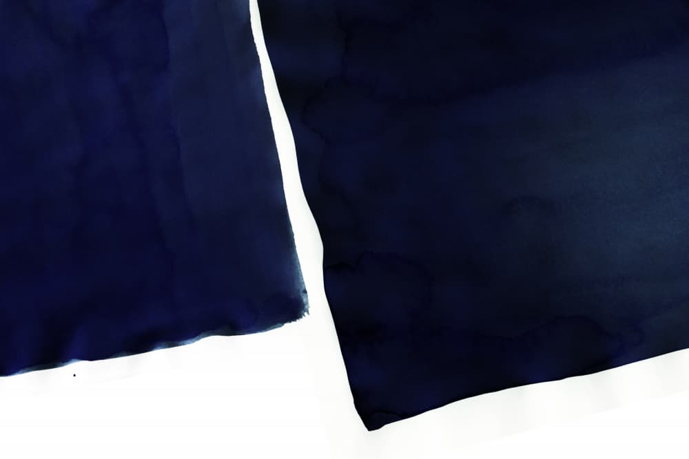 Deep Indigo Abstraction by amini54 — canvas wall art