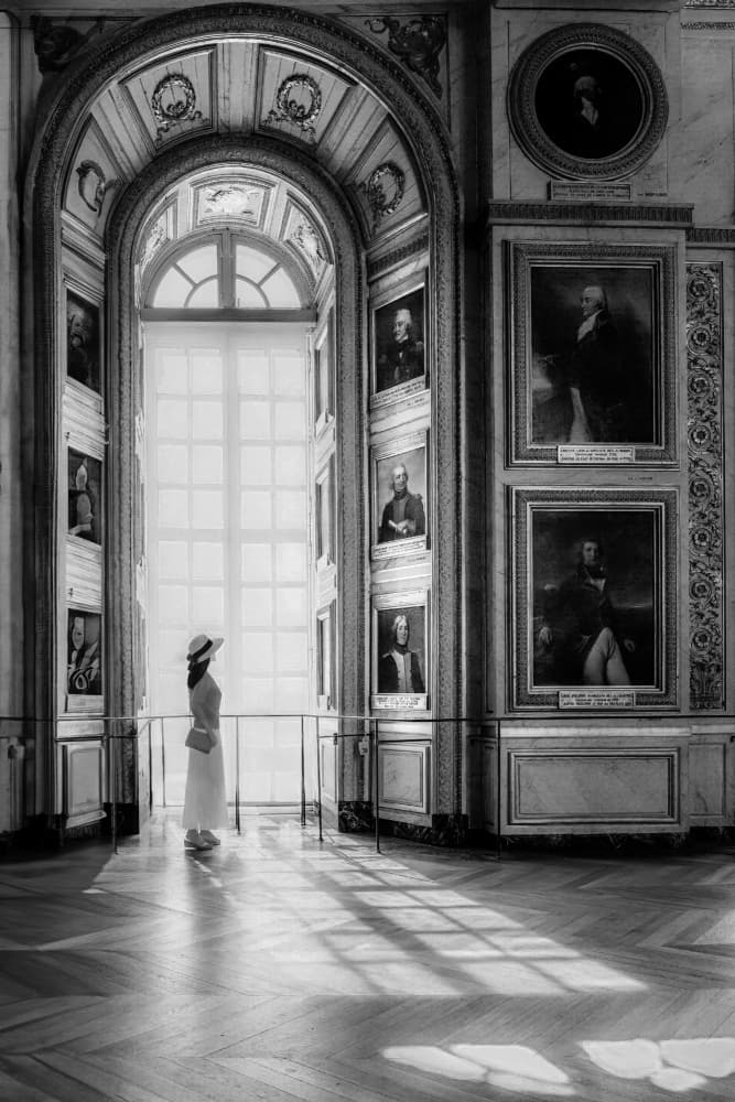 Elegant Woman Grand Gallery by Kenneth-Wei Zeng — canvas wall art