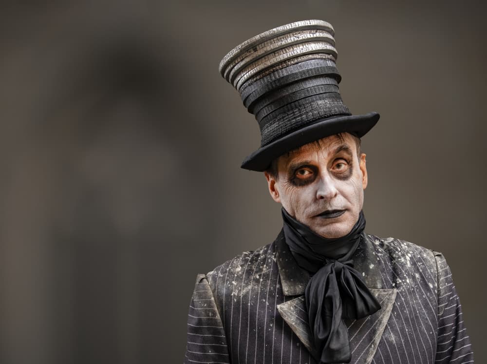 Gothic Top Hat Character by Daniel Springgay — canvas wall art