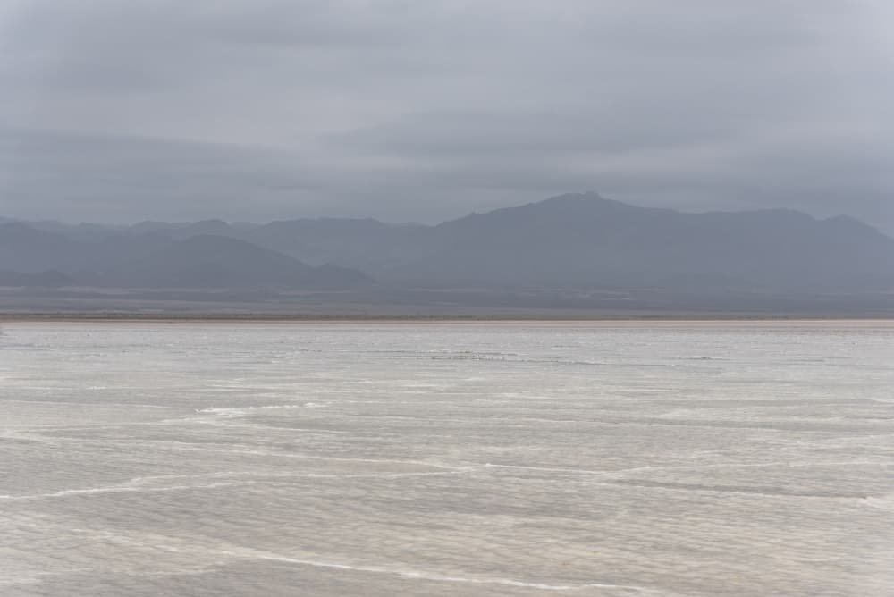 Vast Salt Flat Landscape by Photolovers — canvas wall art