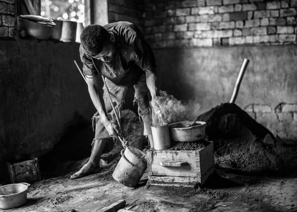 Focused Foundry Work by Marco Tagliarino — canvas wall art