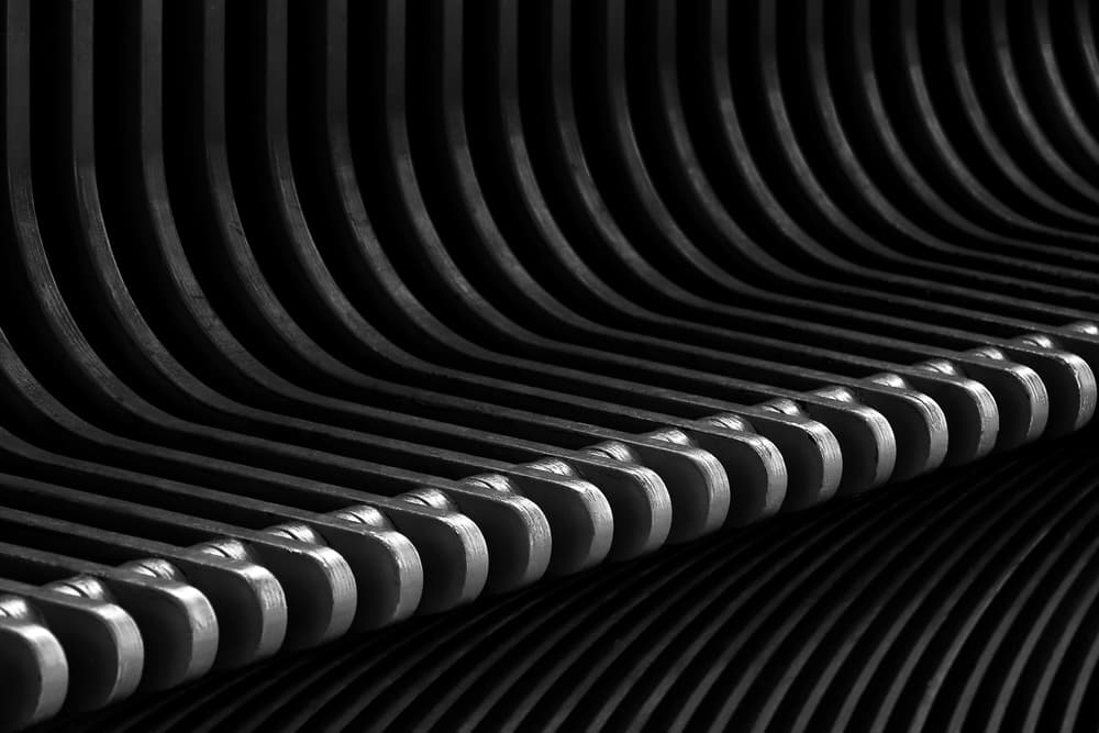 Abstract Metal Rhythm by Hans-Wolfgang Hawerkamp — canvas wall art