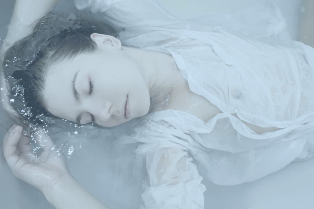 Serene Water Dream by Olga Mest — canvas wall art