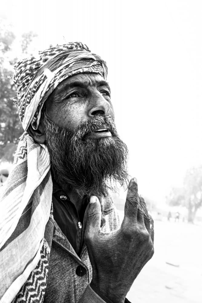 Spiritual Man's Contemplation by Elena Molina — canvas wall art