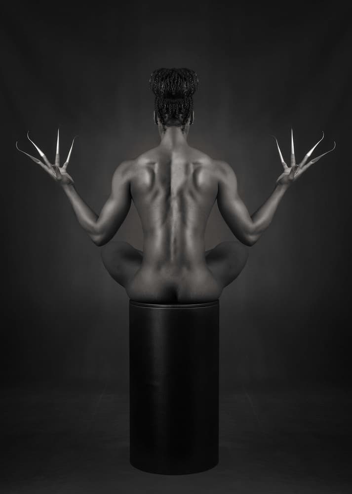 Powerful Figure Claws by Catchlight Studio — canvas wall art
