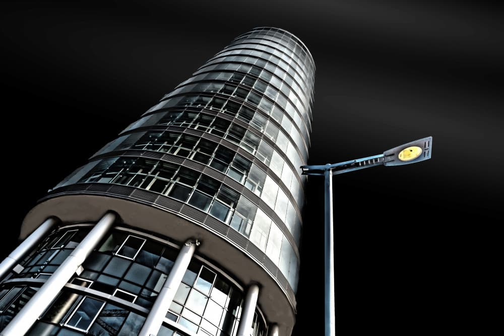 Sleek City Architecture by Stephan Rückert — canvas wall art