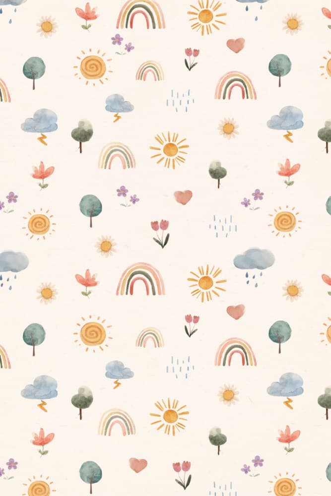 Playful Weather Whimsy by Xuan Thai — canvas wall art