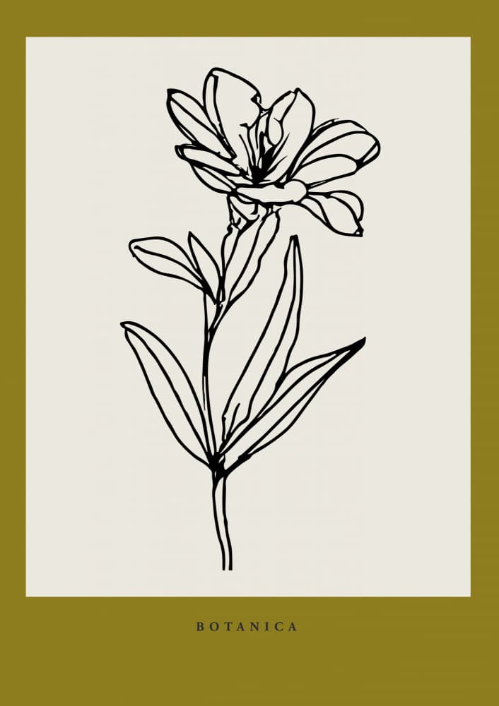 Botanicalineno07 by Treechild — canvas wall art