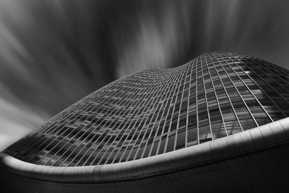 Sleek Modern Architecture by Rawisyah Aditya — canvas wall art