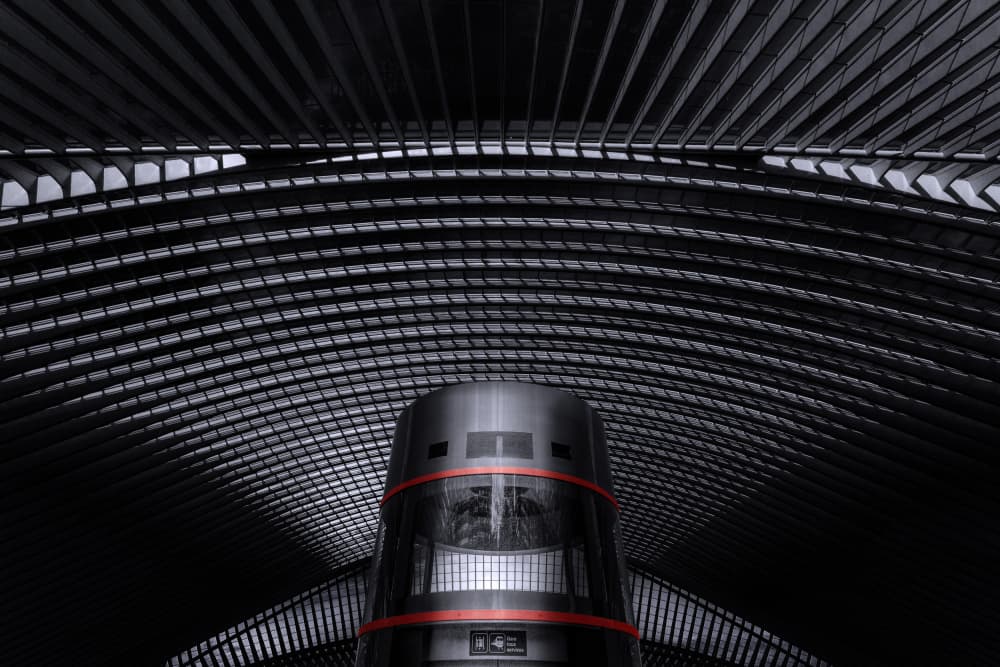 Sleek Metro Architecture by Rolf Endermann — canvas wall art