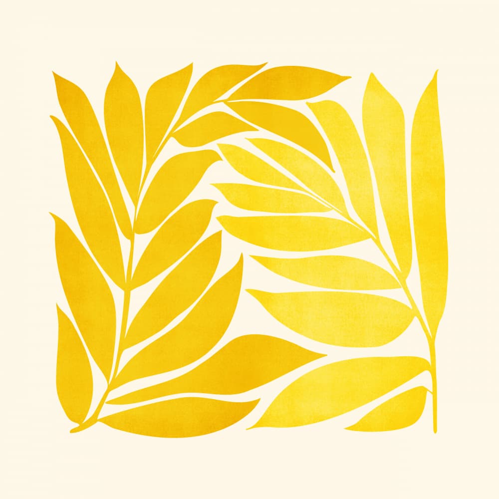 Mid Mod Vines by Kristian Gallagher — canvas wall art