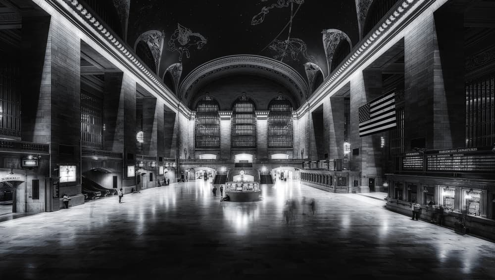Timeless Grand Central Hall by Javier de la Torre — canvas wall art
