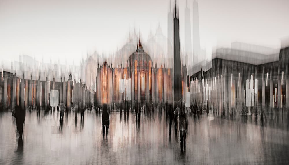 St Peter's Square Movement by Carmine Chiriacò — canvas wall art