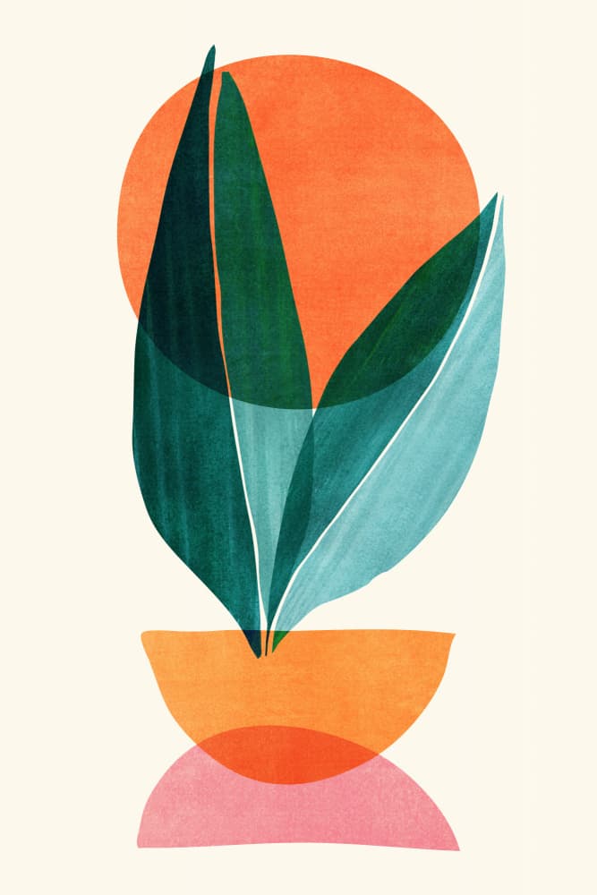 Abstract Nature Stack 2x3 by Kristian Gallagher — canvas wall art