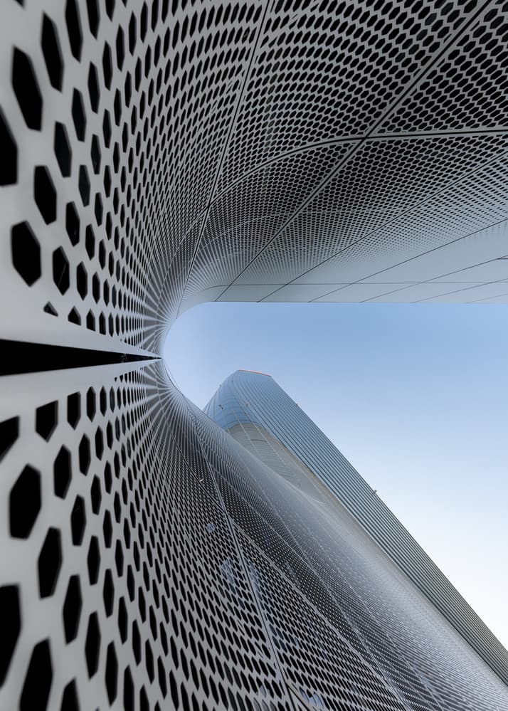 Modern Architectural Curves by Marco Tagliarino — canvas wall art