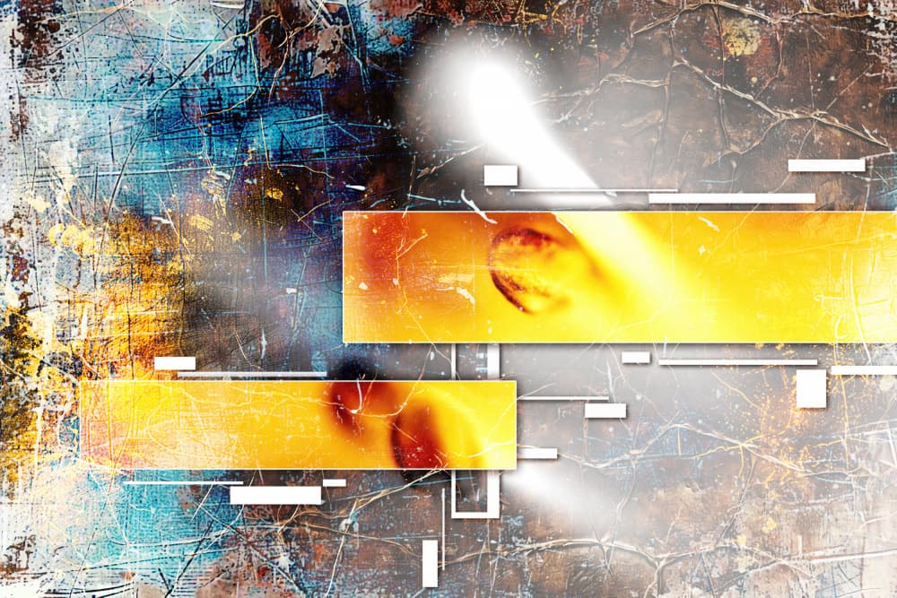 Geometric Energy Flow by Rafal Kulik — canvas wall art