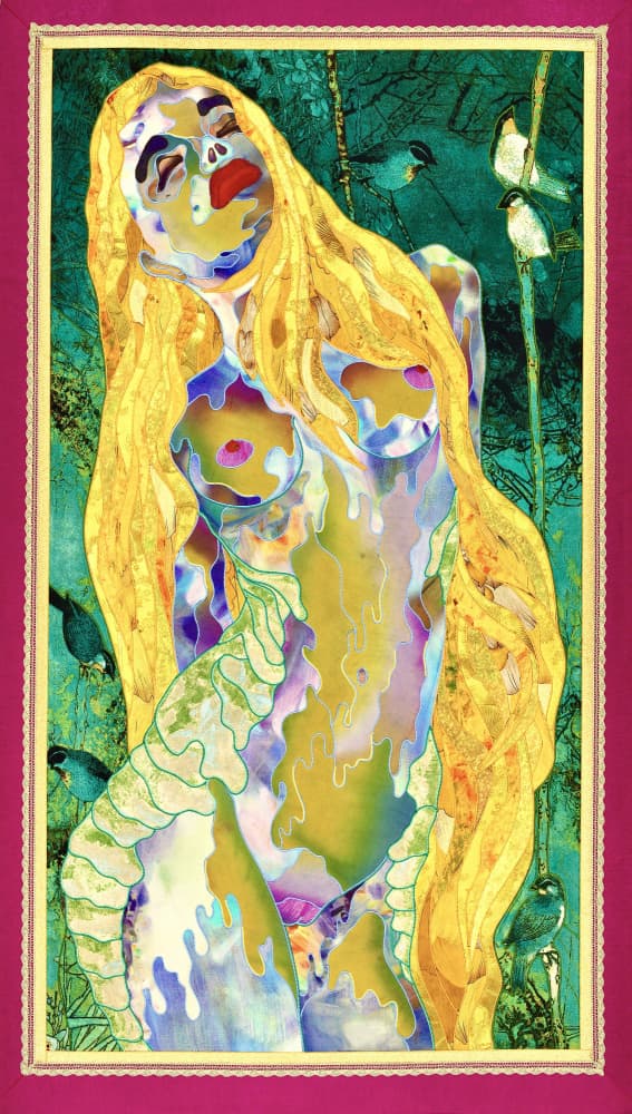 Ethereal Forest Woman by Kostyantin Malginov — canvas wall art