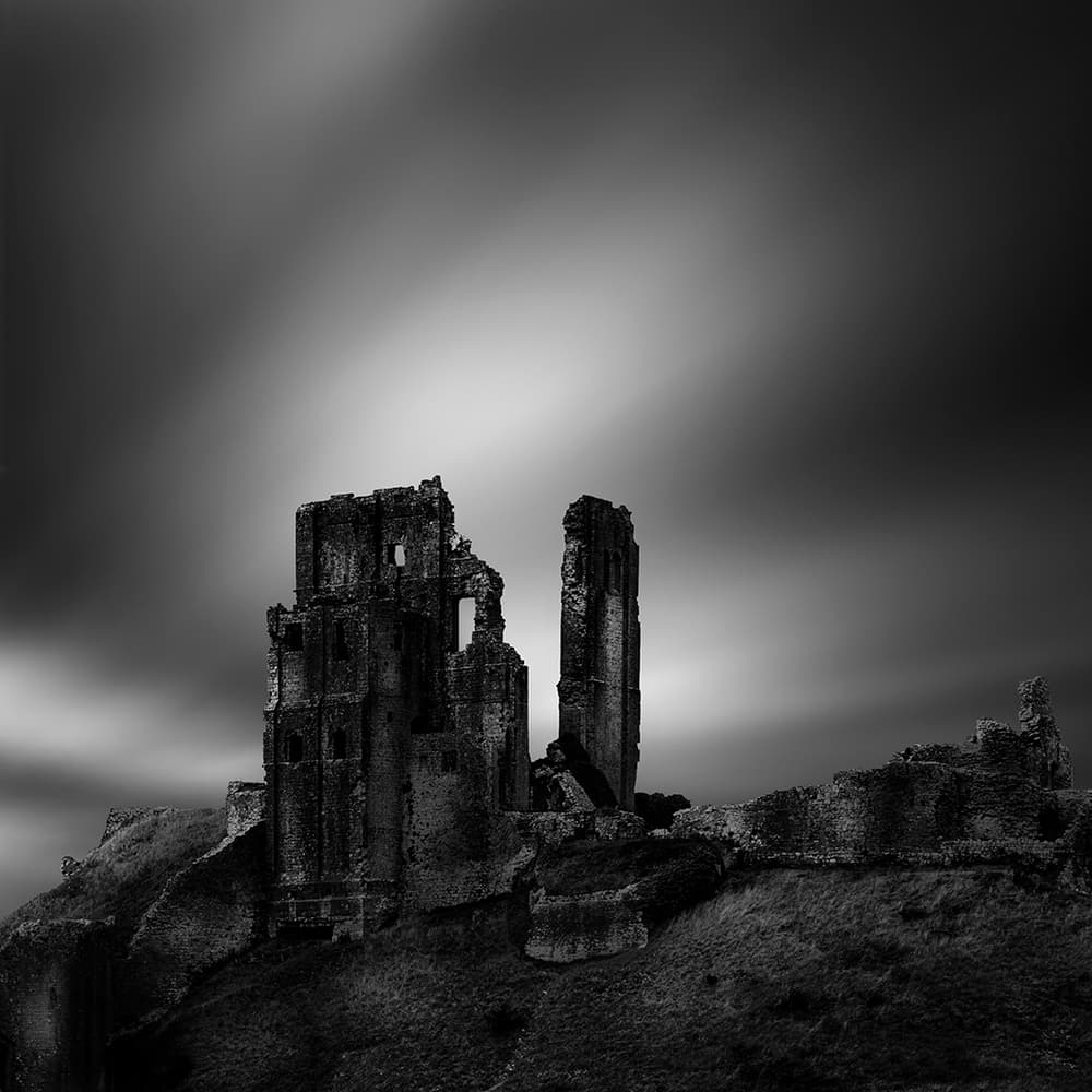 Moody Castle Ruins by George Digalakis — canvas wall art