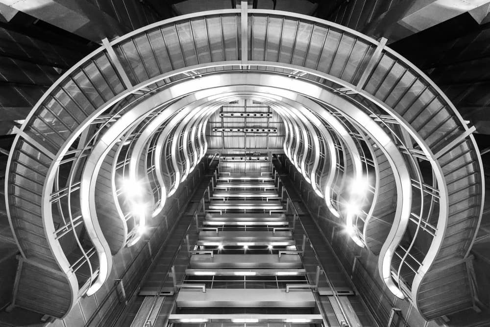 Modern Architectural Ascent by Filipe P Neto — canvas wall art