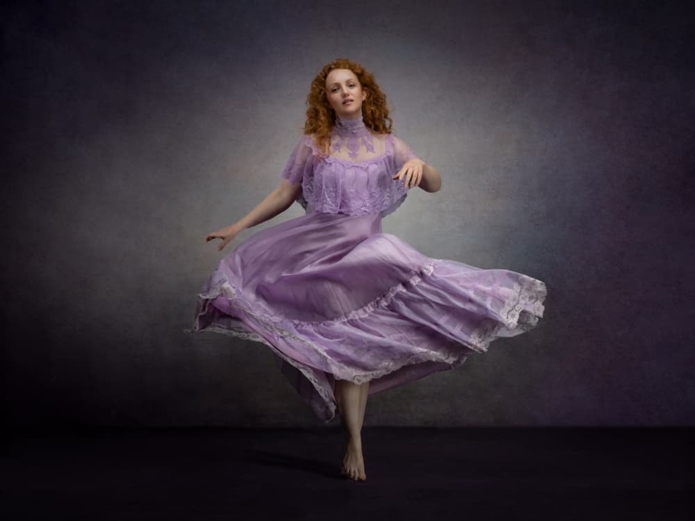 Dancing in Lavender by Luc Stalmans — canvas wall art