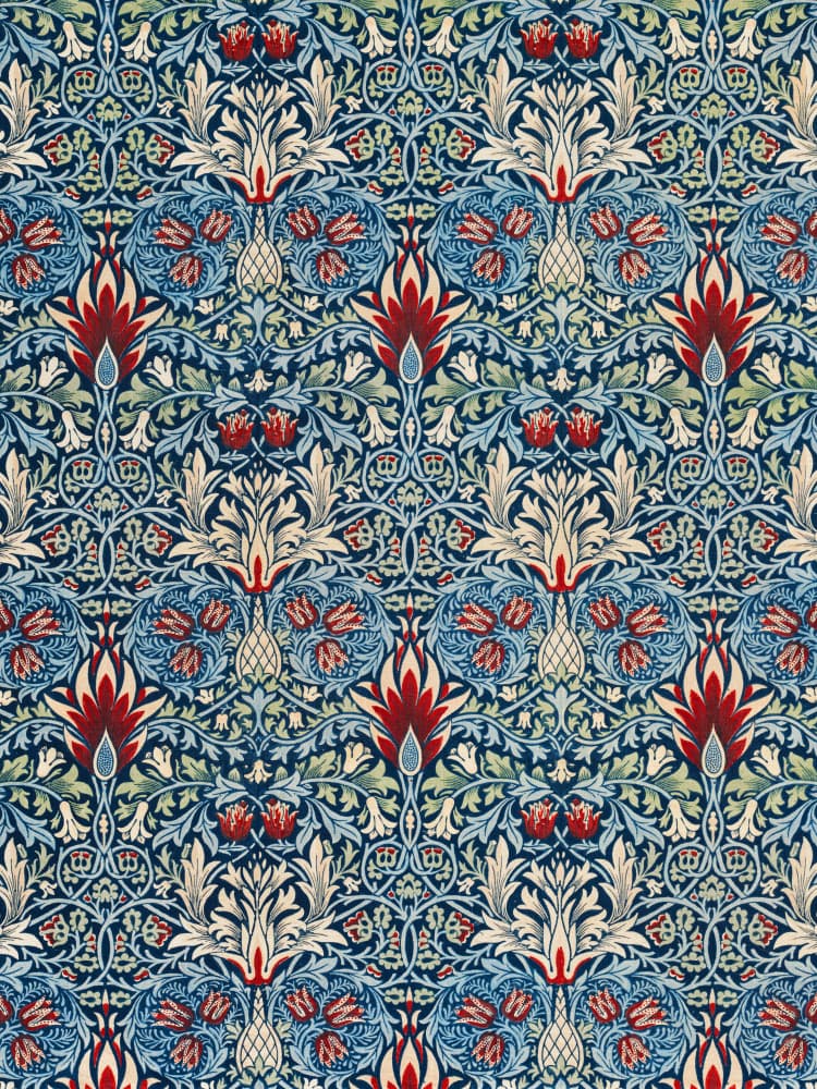 Snakeshead by William Morris — canvas wall art