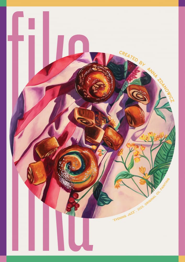 Sweet Morning Pastries by Anna Zdanowicz — canvas wall art