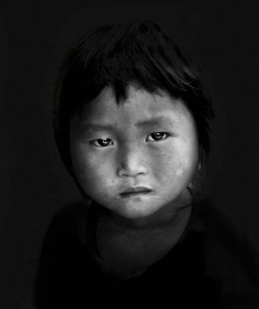 Pensive Young Gaze by Roxana Labagnara — canvas wall art