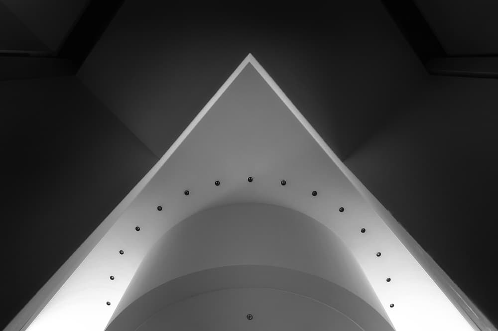 Sleek Interior Geometry by Hans-Wolfgang Hawerkamp — canvas wall art